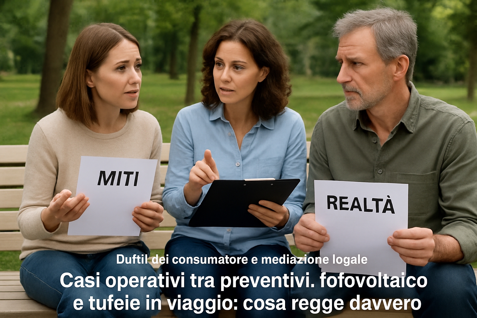 Casi operativi tra preventivi, fotovoltaico e tutele in viaggio: cosa regge davvero